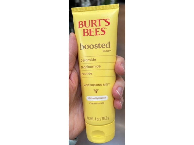 Burt's Bees Boosted Body Moisturizing Melt, 4 oz/113.3 g