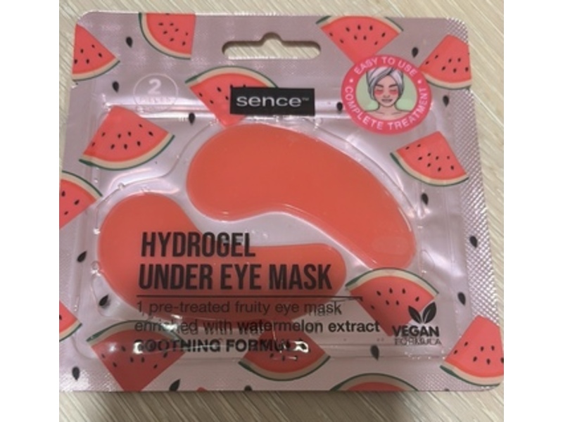 Sence Hydrogel Under Eye Mask, Watermelon, 2 Count