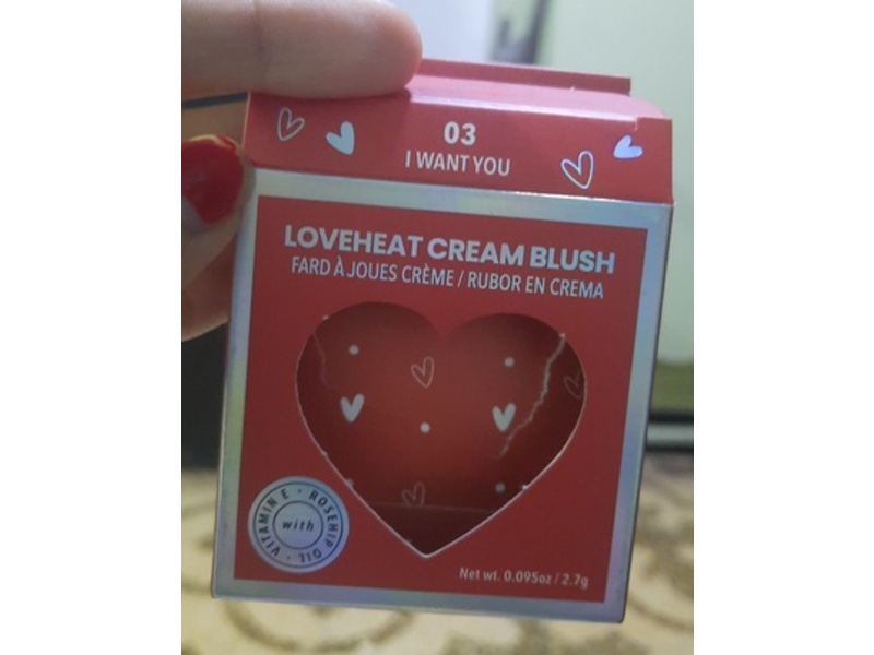 Loveheat Cream Blush, 03 I Want You, 0.095 oz/2.7 g