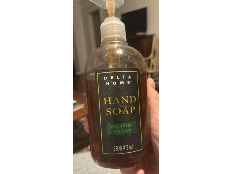 Delta Home Hand Soap, Coastal Cedar, 16 fl oz/473 mL