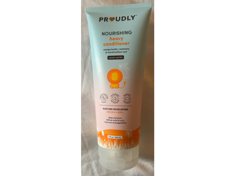 Proudly Nourishing Heavy Conditioner, Sweet Vanilla, 9 fl oz/266 mL