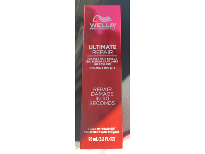 Wella Professionals Miracle Hair Rescue Leave-In Treatment, Ultimate Repair, 3.2 fl oz/95 mL