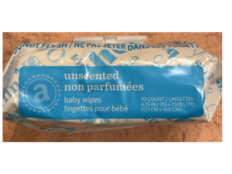 Amazon Elements Baby Wipes, 90 Count, Pack Of 9