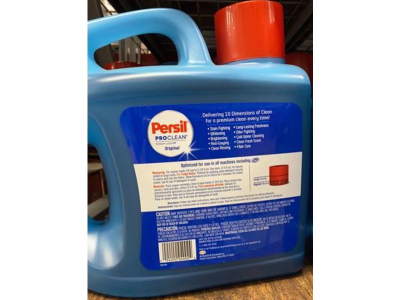 Persil Proclean Liquid Laundry Detergent, Original, 146 Loads, 225 fl oz