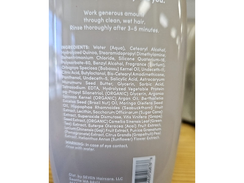 Seven Satara Volume Conditioner, 10.7 fl oz/315 mL