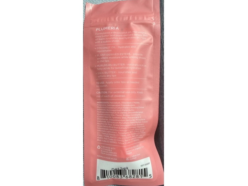 Saltair Lip Oil Balm, Plumeria, 0.50 fl oz/15 mL