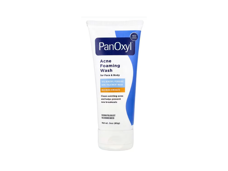 PanOxyl Acne Foaming Wash, Benzoyl Peroxide 10%, 3 oz/85 g