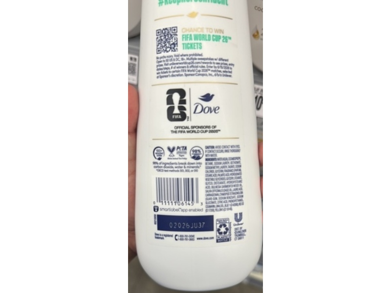 Dove Body Wash, Palo Santo & Sage Oil, 20 fl oz