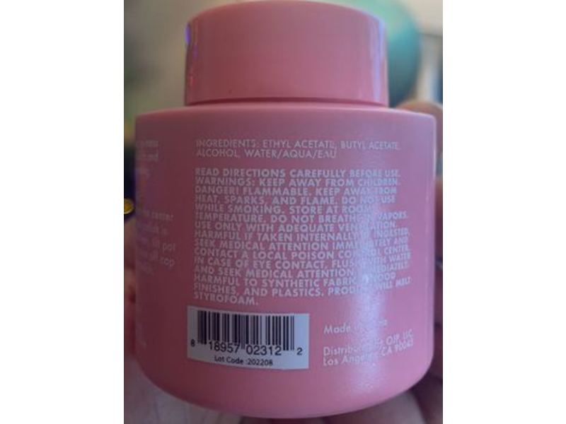 Olive & June Nail Polish Remover Pot, 2.4 fl oz/70 mL