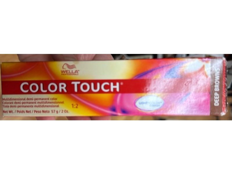 Wella Professionals Color Touch Demi-Permanent Color, 5/73 Light Brown, 2 oz/57 g