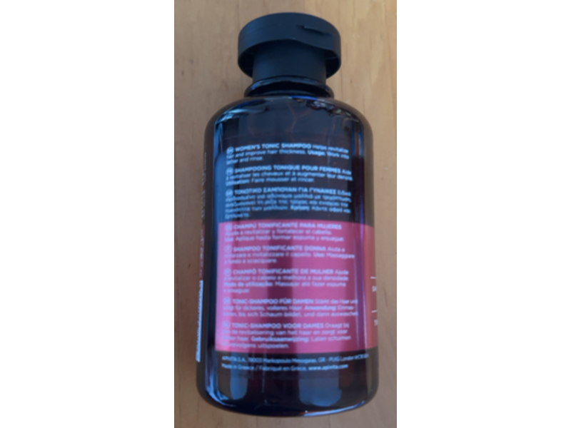 Apivita Women's Tonic Shampoo, 8.45 fl oz/250 mL