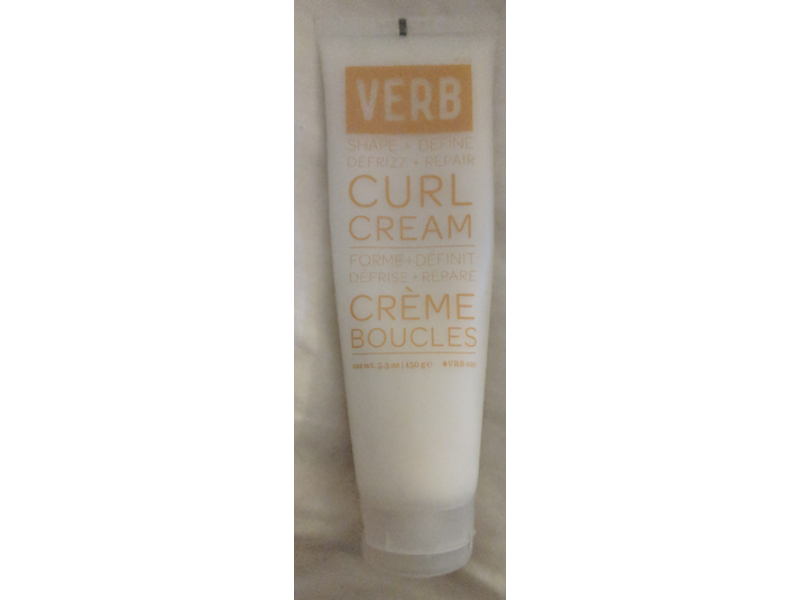 Verb Curl Cream, Shape + Definition + Defrizz + Repair, 5.3 oz/150 g