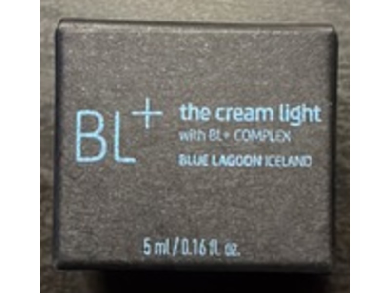 Blue Lagoon Iceland BL+ The Cream Light, 0.16 fl oz/5 mL