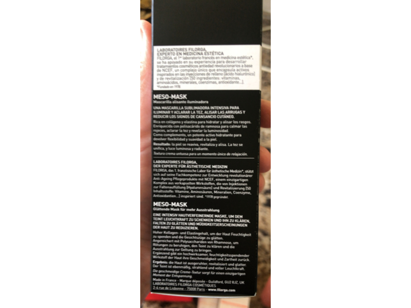 Filorga Meso - Mask Smoothing Radiance Mask, 1 fl oz/30 mL