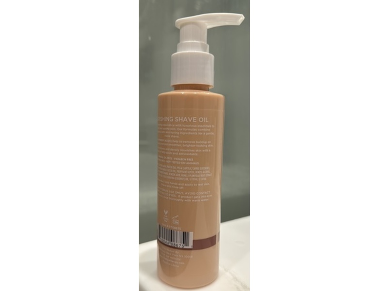 The Spathecary Nourishing Shave Oil, Vanilla Creme, 5 fl oz/147 mL