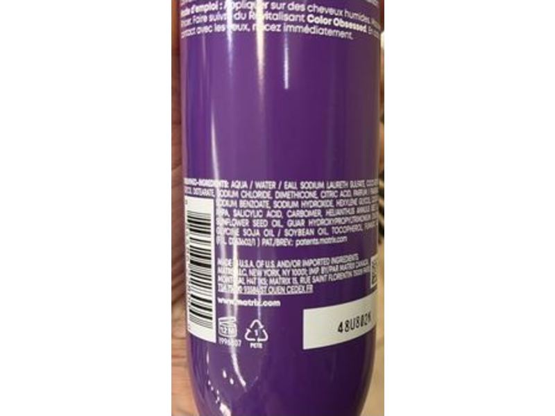 Matrix Total Results Color Obsessed Shampoo, 10.1 fl oz/300 mL