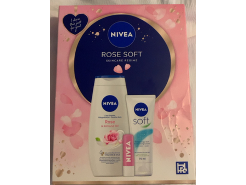 Nivea Rose Soft Skincare Regime Set,