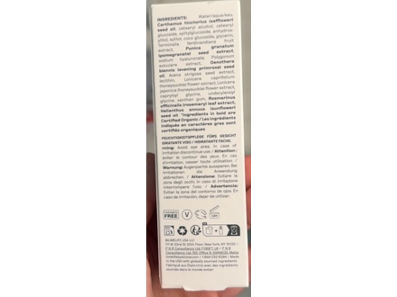 Limelife Skin Therapy Face Moisturizer, Pomegranate & Oat, 1.7 fl oz/50 mL