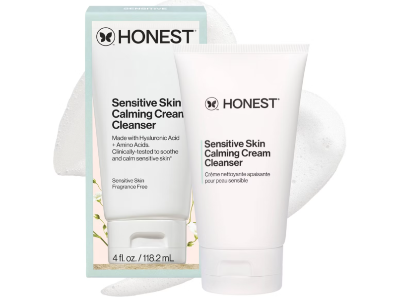 Honest Calm on Foaming Cream Cleanser, 4.0 fl oz/118.2 mL