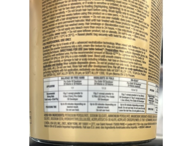 Redken Blonde IQ 9+ Calibrated Anti-Brass Lightener, 500 g