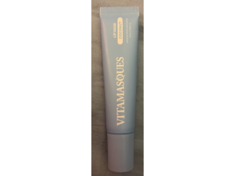 Vitamasques Lip Mask, Coconut, 0.33 fl oz/10 mL, Pack Of 3