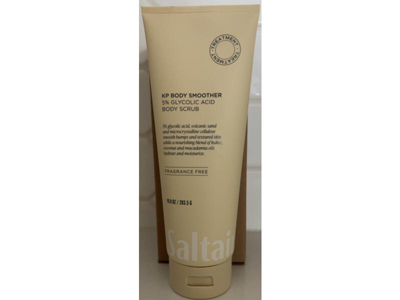 Saltair Kp Body Smoother Body Scrub, Glycolic Acid, 10 oz/283.5 g