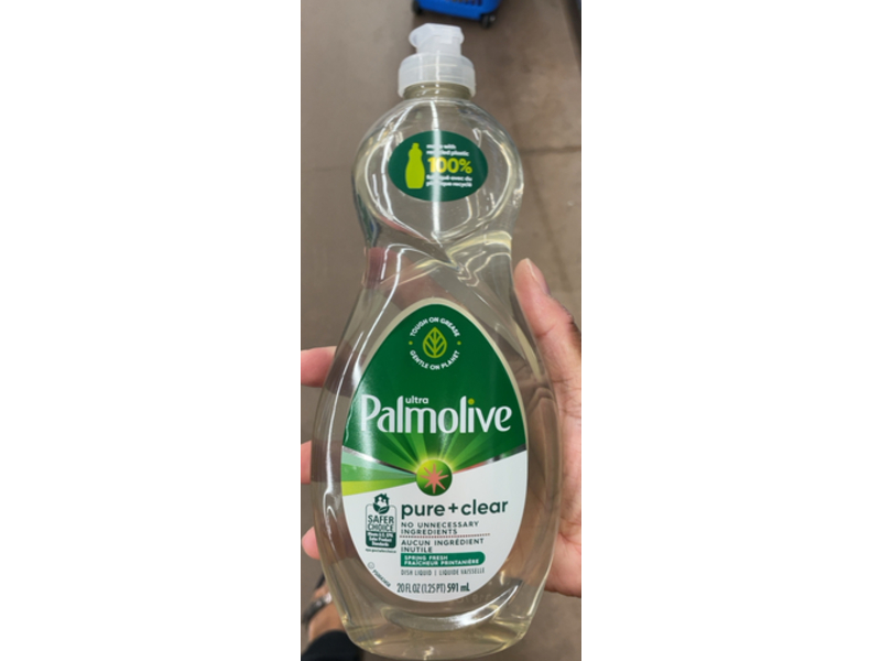 Palmolive Dish Liquid, Spring Fresh, 20 fl oz/591 mL