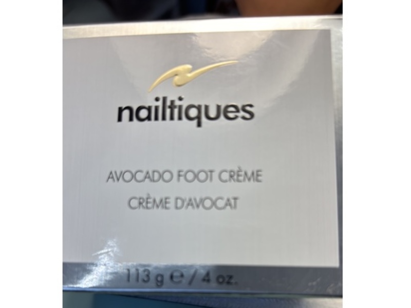 Nailtiques Foot Creme, Avocado, 4 oz/113 g