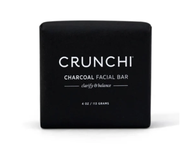 Crunchi Charcoal Facial Bar, 4 oz/113 g