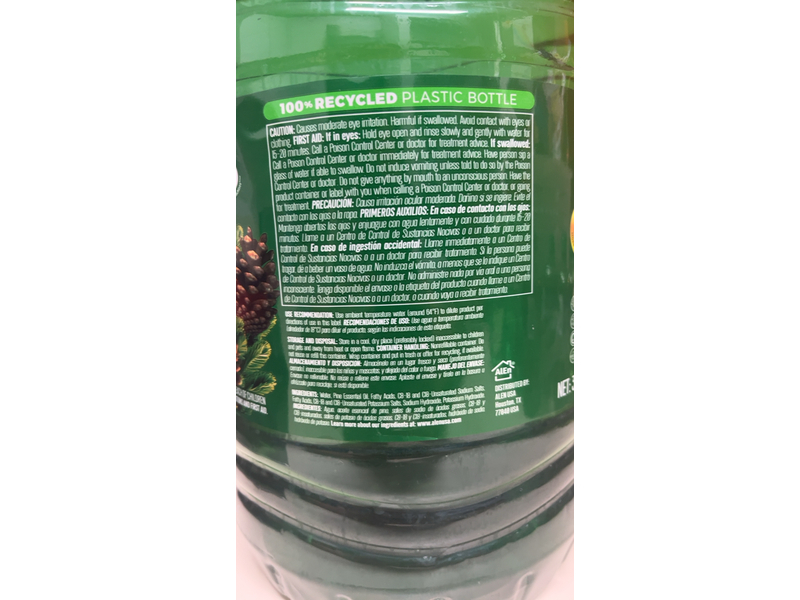 Pinalen Professional Cleaner, Fresh Pine, 304.32 fl oz/9 L