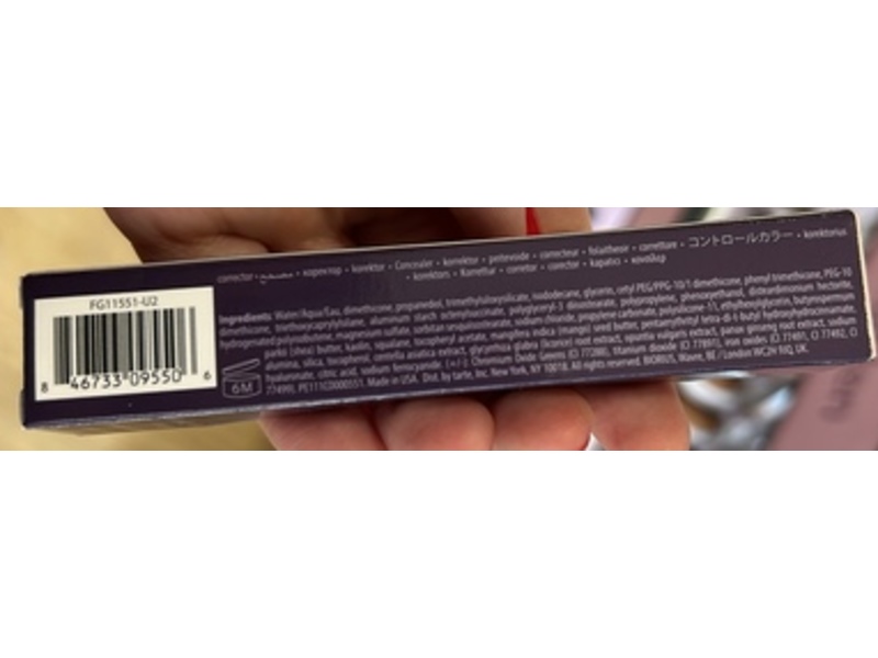 Tarte Shape Tape Corrector, Pink, 0.2 fl oz/6 mL