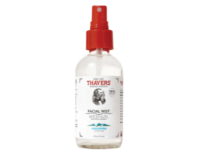 Thayers Witch Hazel Facial Mist, Unscented, 4 fl oz/118 mL