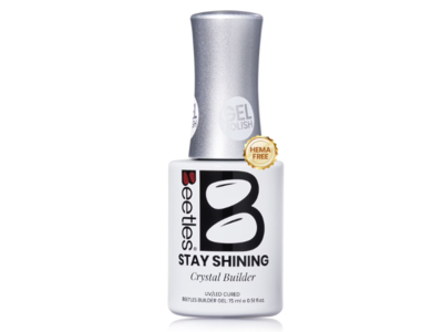 Beetles Stay Shining Gel, Crystal Builder, 0.5 fl oz/15 mL