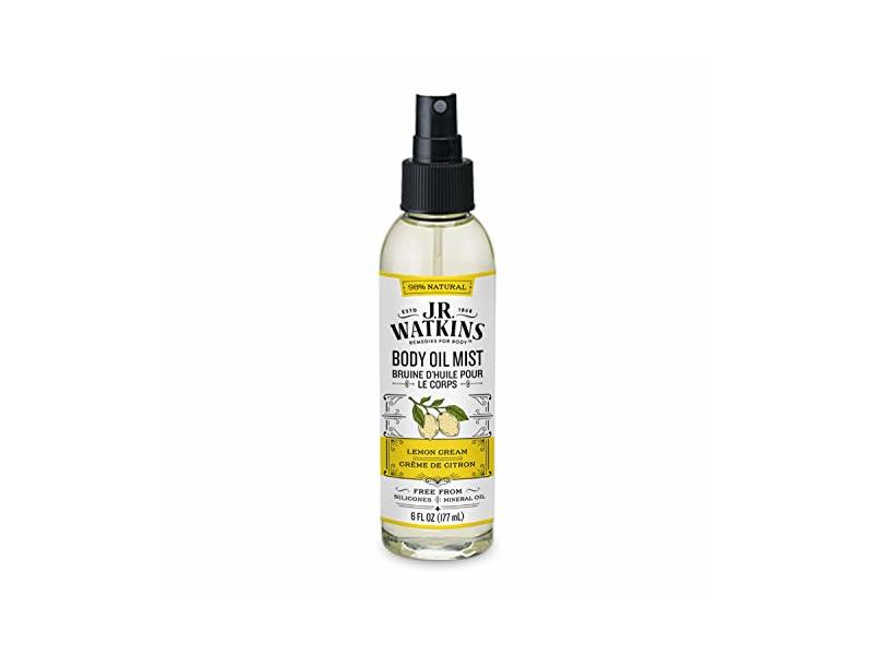 J.R. Watkins Body Oil Mist, Lemon Cream, 6 fl oz/177 mL