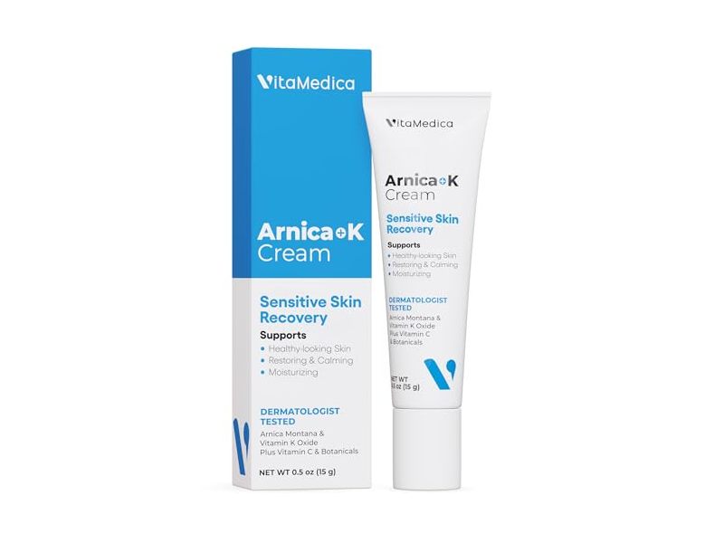 VitaMedica Arnica K Cream, Arnica Montana & Vitamin K Oxide, 0.5 oz/15 g