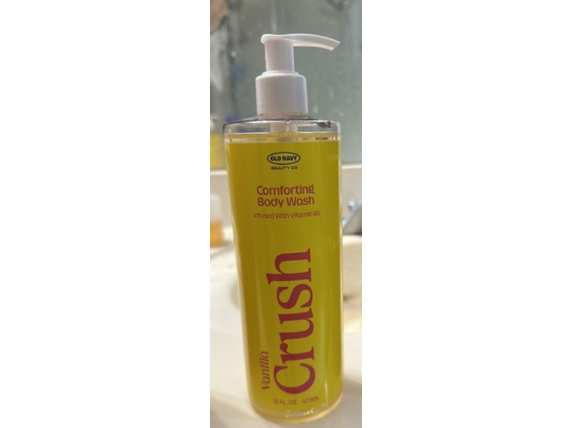 Old Navy Comforting Body Wash, Vanilla Crush, 16 fl oz/473 mL
