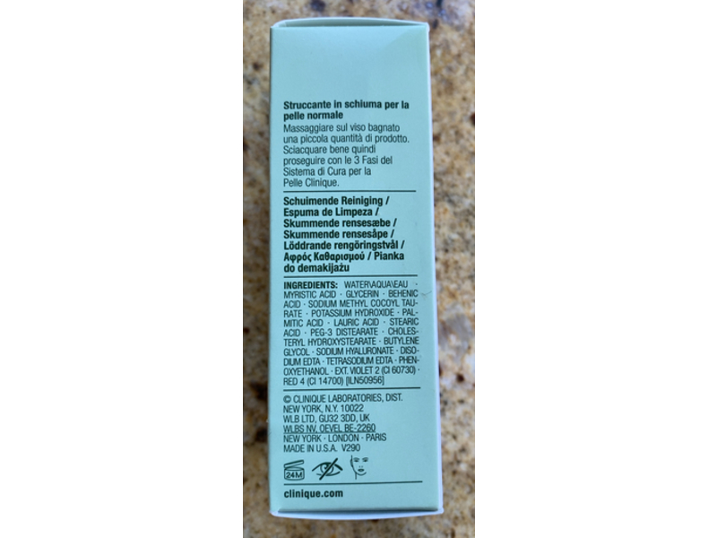 Clinique All About Clean Rinse Off Foaming Facial Cleanser, 1 fl oz/30 mL