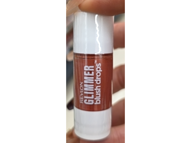 Revlon Glimmer Blush Drops, 101 Coralicious, 0.32 fl oz/9.4 mL