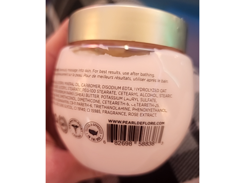 Pearl De Flore Botanical Moisturizing Body Butter, 9.87 oz/280 g