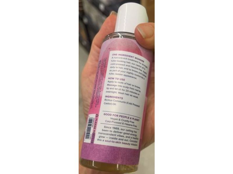 Heritage Store Castor Oil, 4 fl oz/118 mL