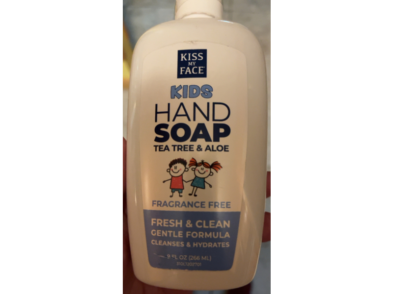 Kiss My Face Kids Hand Soap, Fresh & Clean, 9 fl oz/266 mL