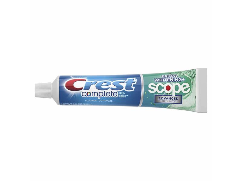 Crest Complete Multi-benefit Fluoride Toothpaste, Extra Whitening 