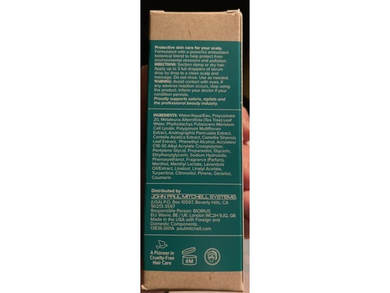 Tea Tree Scalp Wellness Scalp Defense Serum, 1.85 fl oz/55 mL