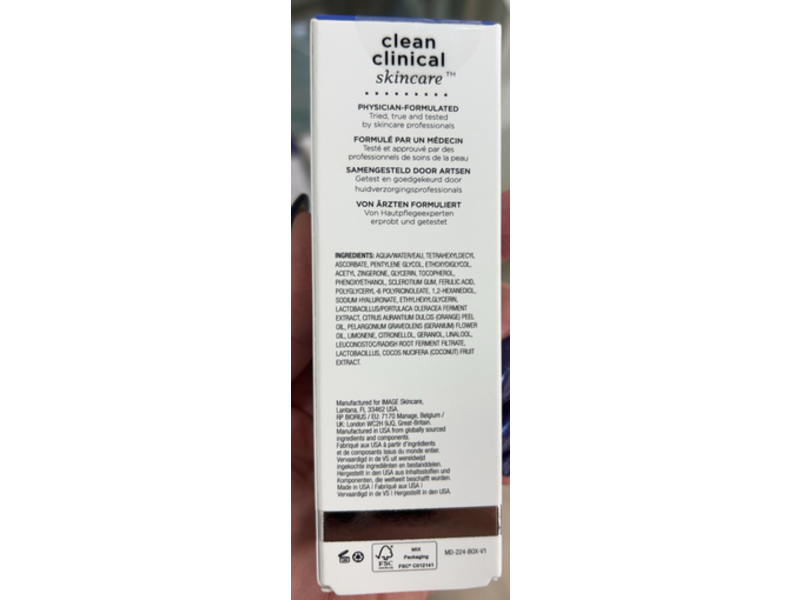 Image MD Clinical Skincare Restoring Power-C Serum, 1 fl oz, 30 mL