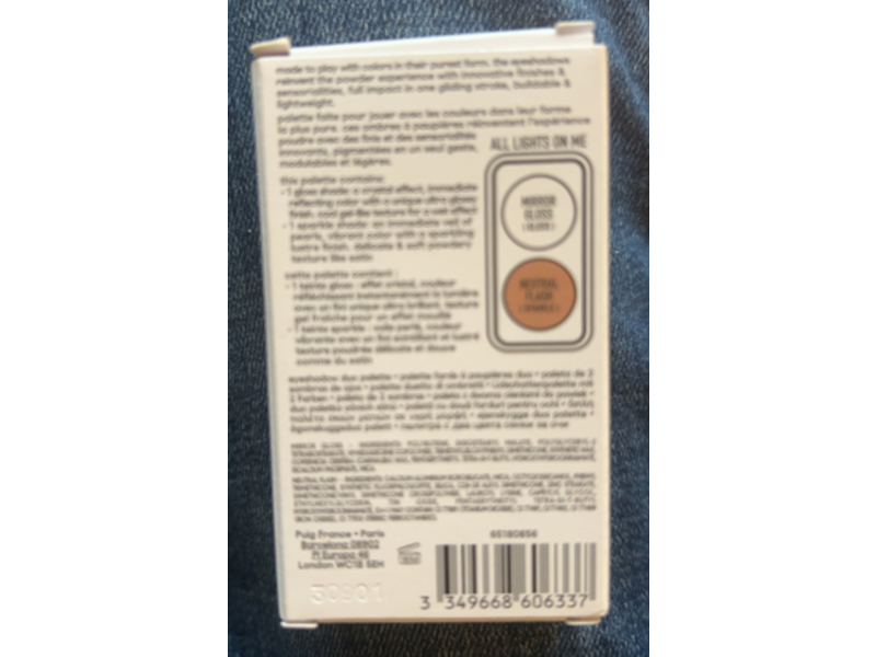 Rabanne Eyephoria Mini Palette, All Lights On Me, 0.05 oz/1.3 g