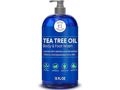 Foot Finish Body & Foot Wash, Tea Tree Oil, 12 fl oz