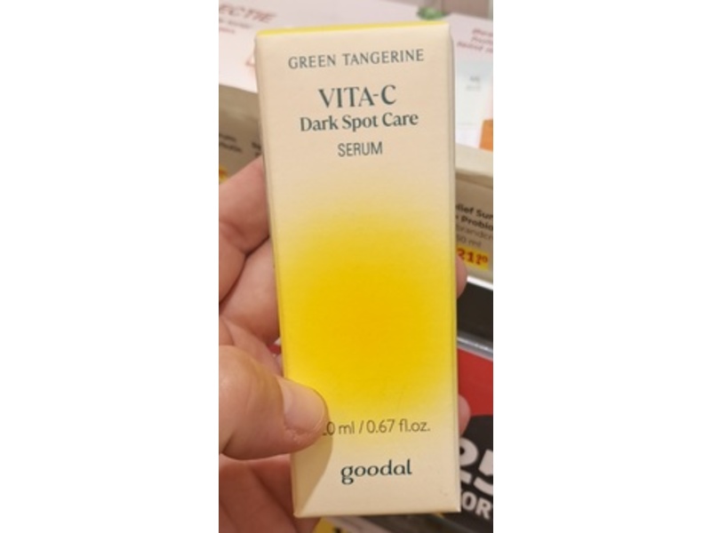 Goodal Green Tangerine Vita-C Dark Spot Care Serum, 0.67 fl oz/20 mL