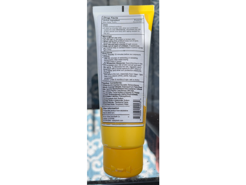 Tubby Todd Bath Co Mineral Sunscreen, SPF 50, 4 fl oz/118 mL