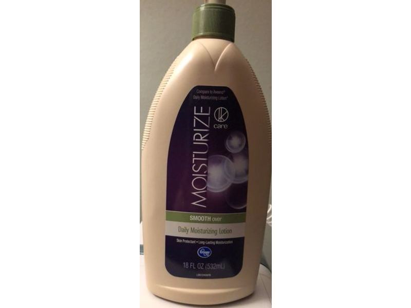 Kroger Moisture Smooth Over Daily Moisturizing Lotion, 18 fl oz/532 mL