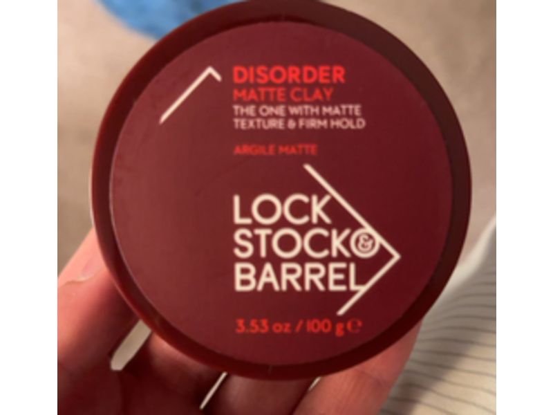 Lock Stock & Barrel Disorder Matte Clay, 3.53 oz/100 g